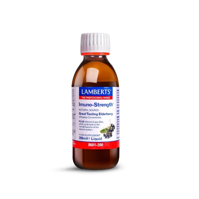 Lamberts Imuno Strength 200ml (Συμπλήρωμα Διατροφής με Αντιοξειδωτική Δράση για την Ενίσχυση του Ανοσοποιητικού)