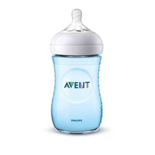 Avent Natural Baby Bottle Blue SCF035/17 1m+ 260ml