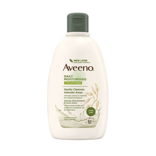 Aveeno Daily Moisturizing Intimate Wash 300ml (Υγρό Καθαρισμού για την Ευαίσθητη Περιοχή) 