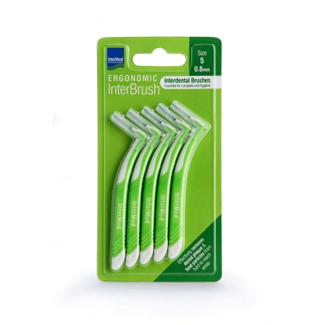 Intermed Ergonomic Interbrush Size 5 - 0,8mm 5pcs