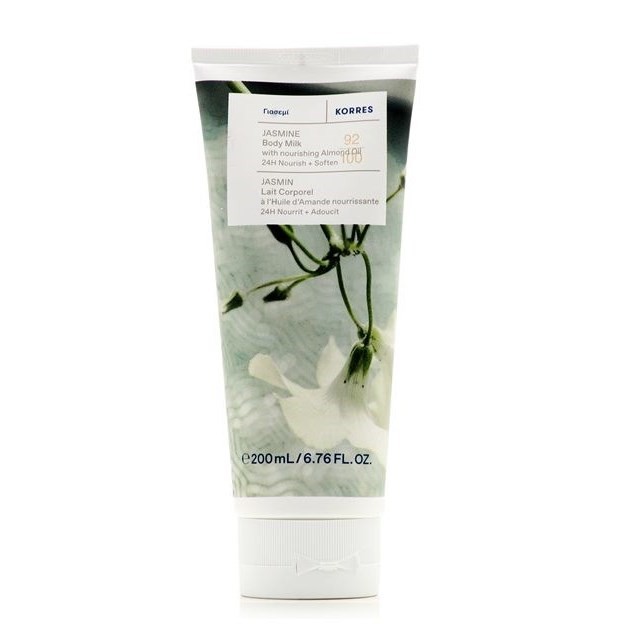 Korres Jasmine Body Smoothing Milk 200ml (Ενυδατικό Γαλάκτωμα Σώματος με Άρωμα Γιασεμί)