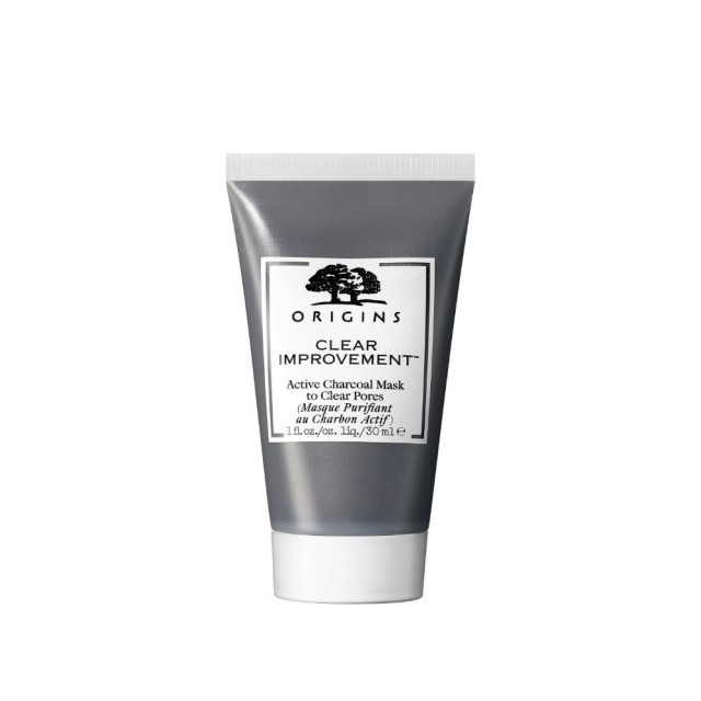 Origins Clear Improvement Active Charcoal Mask To Clear Pores 30ml (Μάσκα Προσώπου με Ενεργό Άνθρακα)