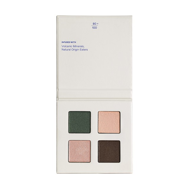 Korres Real Color Eyeshadow Palette 01 Forest Nudes 4gr (Τετραπλή Παλέτα Σκιών)