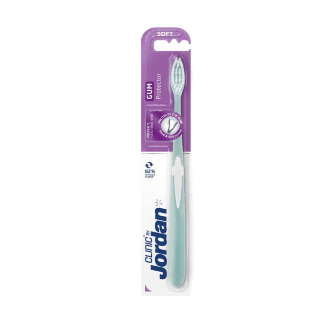 Jordan Gum Protector Soft (Μαλακή Οδοντόβουρτσα με Έλεγχο Πίεσης για την Προστασία των Ούλων σε Διάφορα Χρώματα)