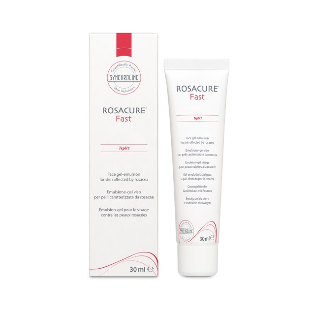 Synchroline Rosacure Fast 30ml (Κρέμα Gel Πρόσωπου για Ευαίσθητη Επιδερμίδα με Ερυθρότητα)