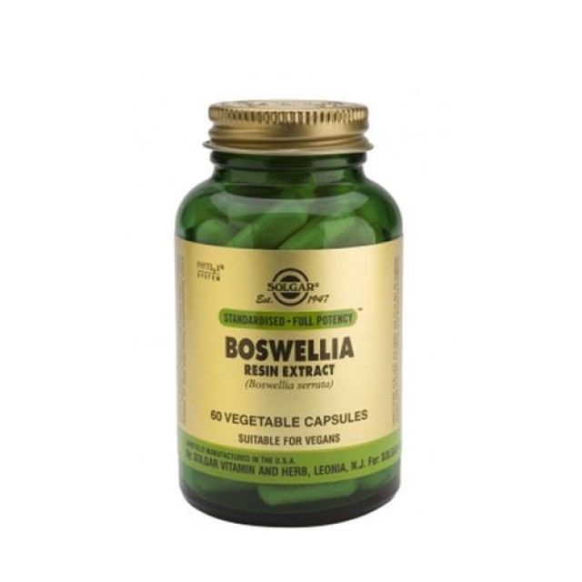 Solgar Sfp Boswellia Resin Extract 60caps (Φυτικά εκχυλίσματα για αρθρώσεις)