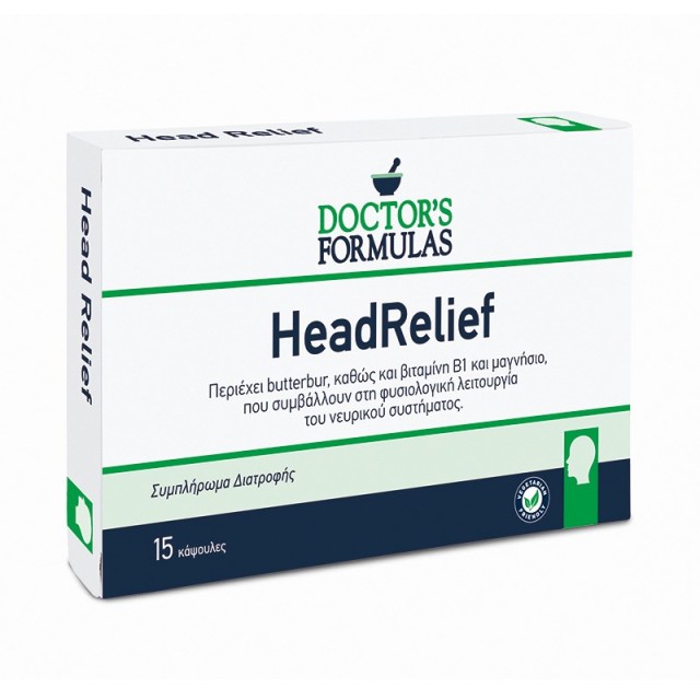Doctors Formulas Head Relief 15caps