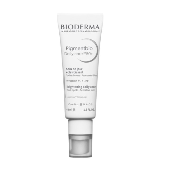 Bioderma Pigmentbio Daily Care Cream SPF 50+ 40ml (Κρέμα Προσώπου για Φωτεινότητα - Λείανση - Προστα