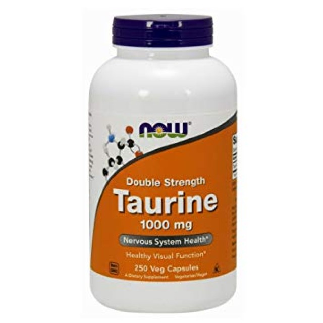 Now Foods Taurine 1000mg 100caps (Νευρικό Σύστημα)