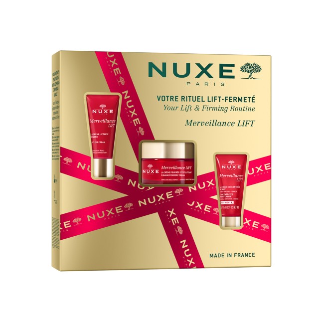 Nuxe SET Xmas Merveillance Lift (ΣΕΤ με Αντιγηραντική Συσφικτική Κρέμα Ημέρας & Αντιγηραντική Ανορθωτική Κρέμα Ματιών & Συμπυκνωμένη Κρέμα Nύχτας)
