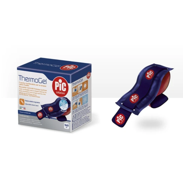 PIC Solution THERMOGEL Kompres żelowy Z Polarowym Pokrowcem 20x30cm