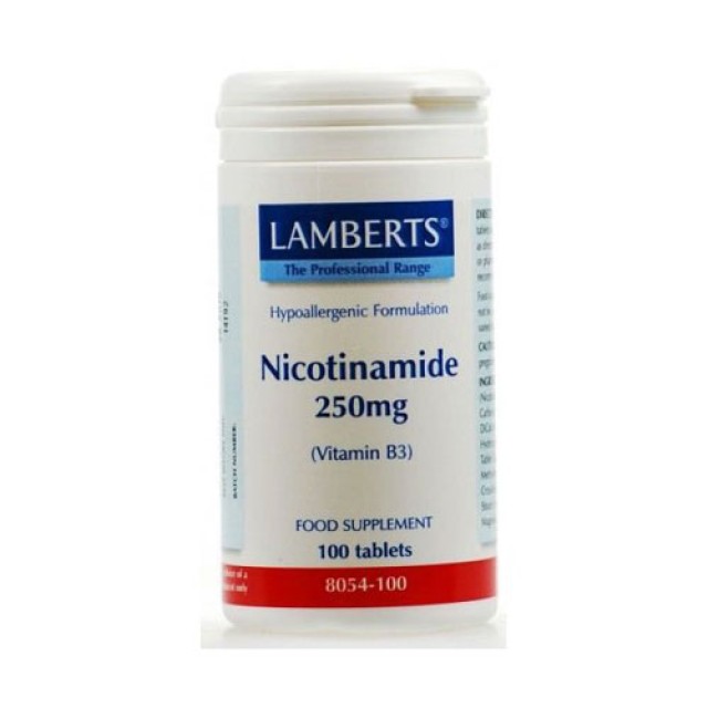 Lamberts Nicotinamide 250mg 100tab