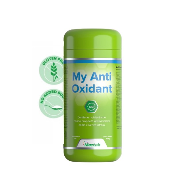 Meetab My AntiOxidant 90tabs (Συμπλήρωμα Διατροφής με 11 Ισχυρές Αντιοξειδωτικές Ουσίες)
