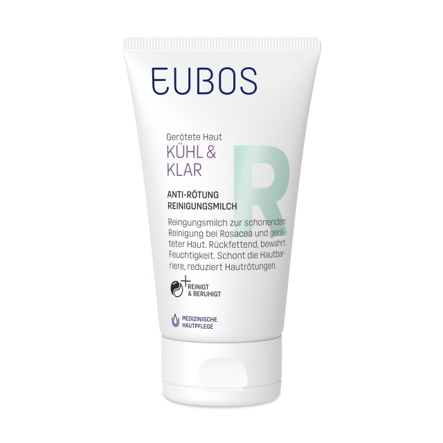 Eubos Cool & Calm Redness Relieving Cream Cleanser 150ml (Καθαριστικό Γαλάκτωμα για την Ευαίσθητη & με Ερυθρότητα Επιδερμίδα)