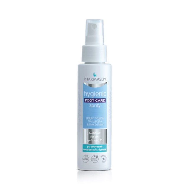 Pharmasept Hygienic Foot Spray 100ml (Αποσμητικό Σπρέι Ποδιών Κατά του Ιδρώτα & της Κακοσμίας)