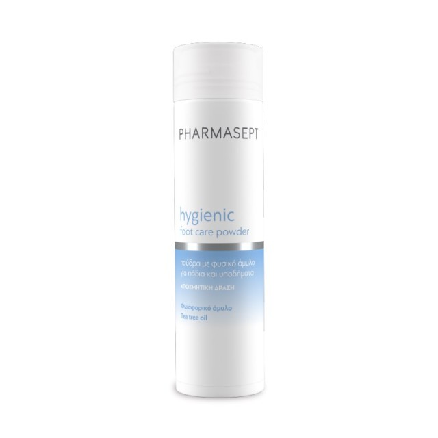 Pharmasept Hygienic Foot Powder 70gr (Πούδρα για Πόδια & Παπούτσια Κατά του Ιδρώτα & της Κακοσμίας)