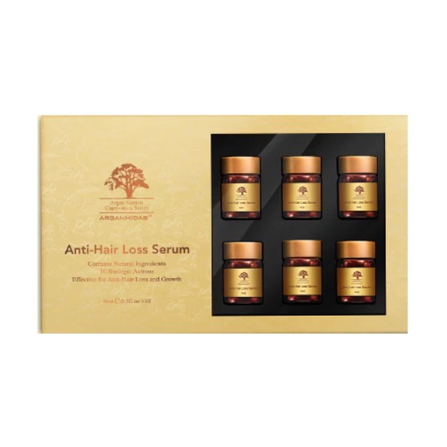 Arganmidas Anti-Hair Loss Serum 6x10ml (Ορός Μαλλιών Κατά της Τριχόπτωσης)