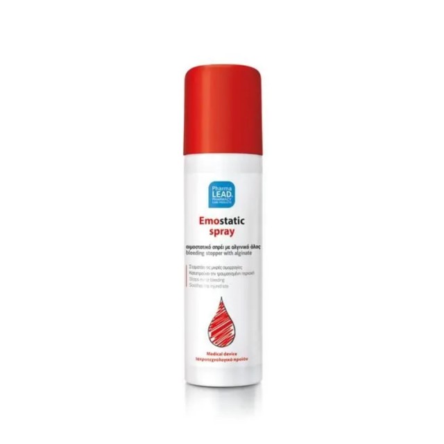 Pharmalead Emostatic Spray 60ml (Αιμοστατικό Σπρέι για την Αποκατάσταση Μικρών Επιφανειακών Πληγών)