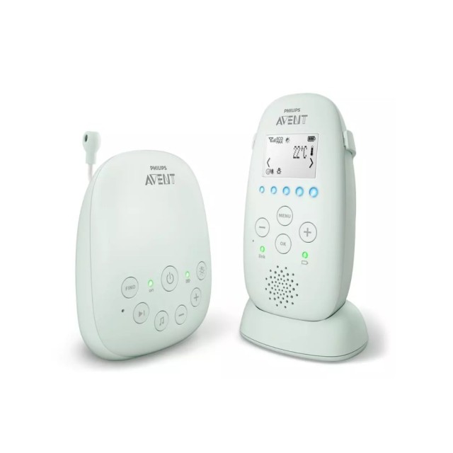 Avent Baby Monitor Dect SCD721/26 (Συσκευή Παρακολούθησης Μωρού - Ενδοεπικοινωνία)