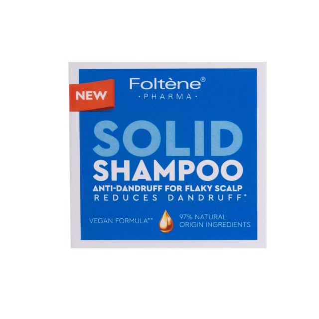 Foltene Solid Shampoo Anti-Dandruff for Flaky Scalp 75gr (Στερεό Σαμπουάν Κατά της Πιτυρίδας)