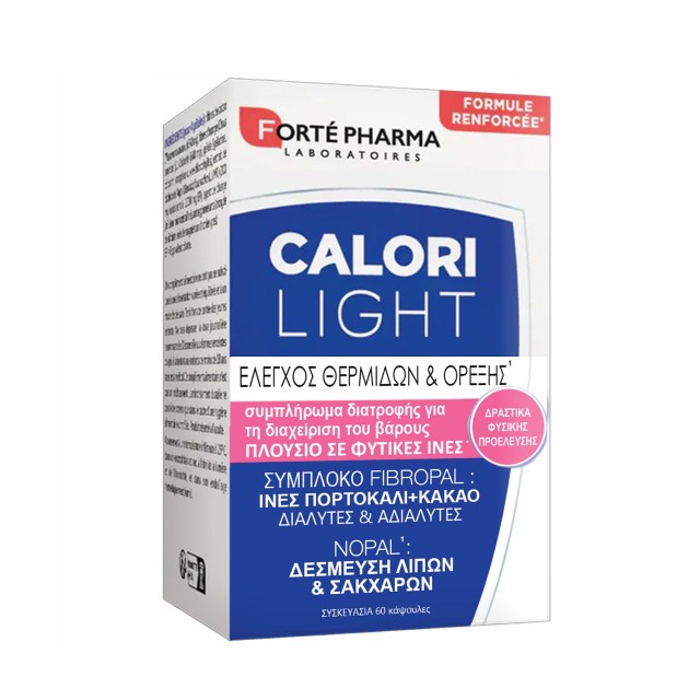 Forte Pharma Calorilight 60caps (Συμπλήρωμα Διατροφής για Περιορισμό της Απορρόφησης Διατροφικών Σακχάρων & Λιπών)