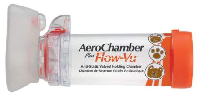 Aerochamber Συσκευή Μάσκα για Βρέφη 0-18 Μηνών  (1 τεμάχιο)