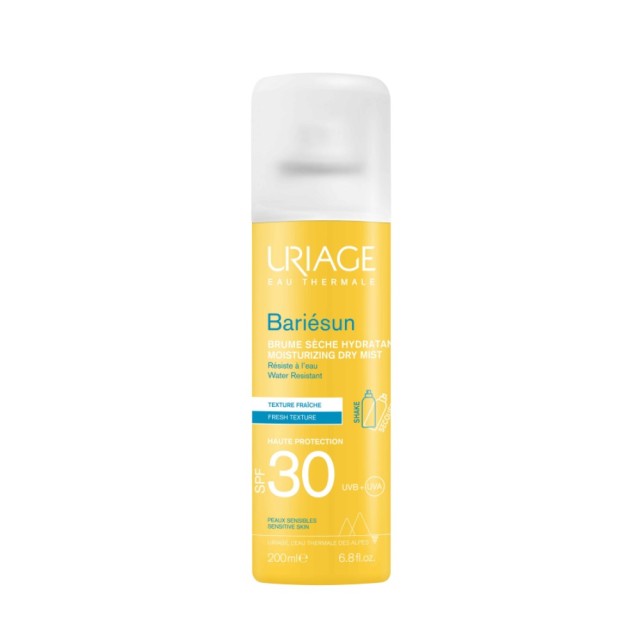 Uriage Bariesun Dry Mist SPF30 200ml (Αντηλιακό Mist για Πρόσωπο & Σώμα)