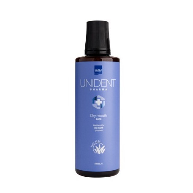 Unident Pharma Dry Mouth Care Mouthwash 500ml (Στοματικό Διάλυμα για την Ξηροστομία)