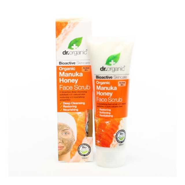 Dr.Organic Manuka Honey Face Scrub 125ml