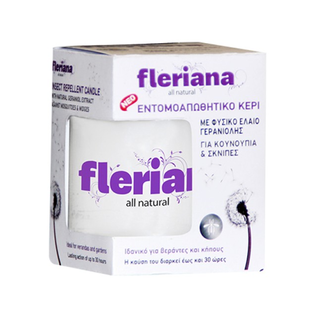 Fleriana Εντομοαπωθητικό Κερι 130gr