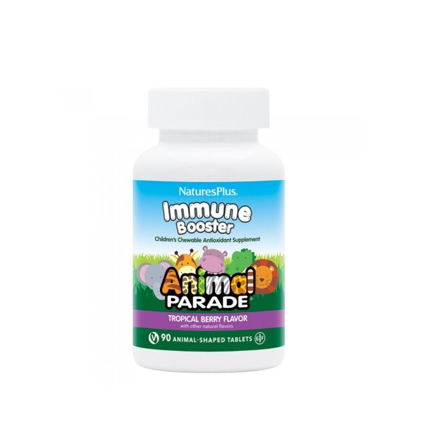 Natures Plus Animal Parade Kids Immune Booster 90 Chewable tabs