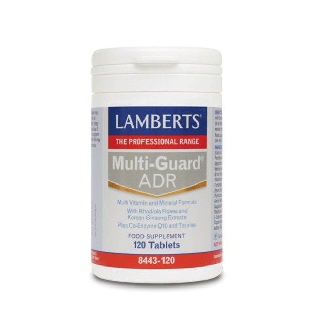 Lamberts Multi Guard ADR 120tabs (Πολυβιταμίνη για την Αντιμετώπιση της Κόπωσης)