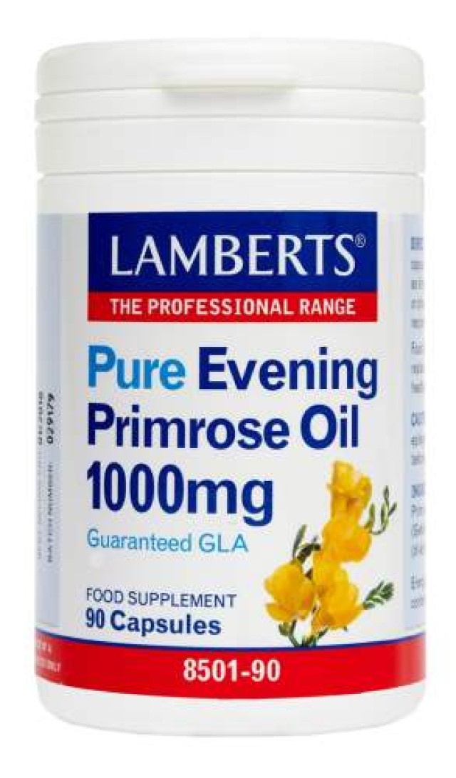 Lamberts Evening Primrose Oil 1000mg 90cap (Λιπαρά οξέα)
