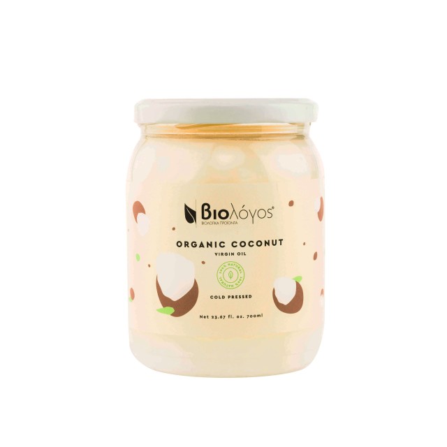 Biologos Organic Coconut Oil  700ml (Βιολογικό Λάδι Καρύδας)