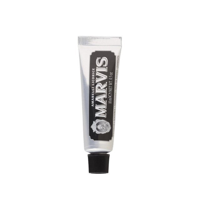 Marvis Amarelli Licorice Toothpaste 10ml (Οδοντόκρεμα με Γεύση Γλυκόριζα & Μέντα)