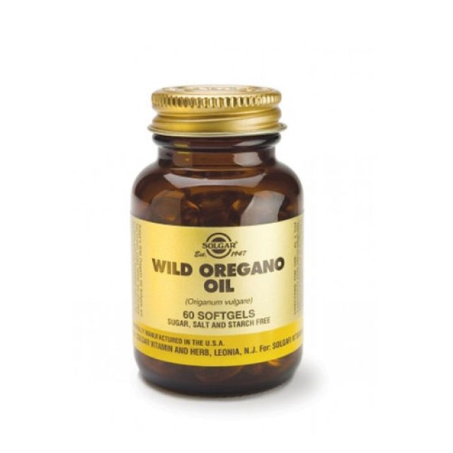 Solgar Wild Oregano Oil 60softgels (Αντιοξειδωτικά)