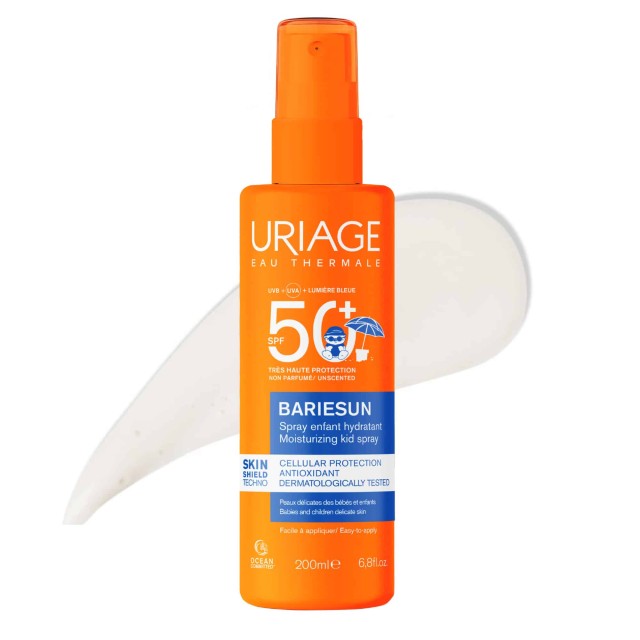 Uriage Bariesun Moisturizing Kid Spray SPF50+ 200ml (Παιδικό Αντηλιακό Σπρέι Πολύ Υψηλής Προστασίας)