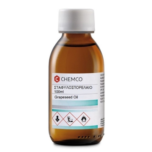 Chemco Grapeseed Oil 100ml (Σταφυλοσπορέλαιο)