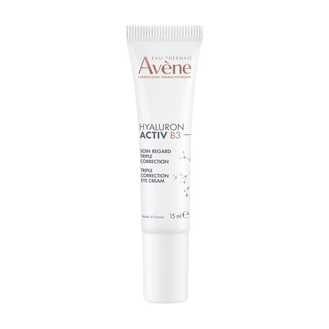 Avene Hyaluron Activ B3 Triple Correction Eye Cream 15ml (Κρέμα Ματιών Τριπλής Διόρθωσης με Υαλουρονικό Οξύ για Αντιγήρανση & Αντιρυτιδική Φροντίδα)