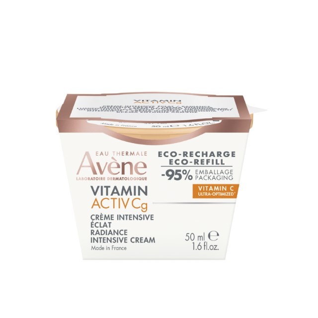 Avene Vitamin Activ Cg Radiance Intensive Cream Refill 50ml (Κρέμα Προσώπου για Εντατική Λάμψη - Ανταλλακτική Συσκευασία)