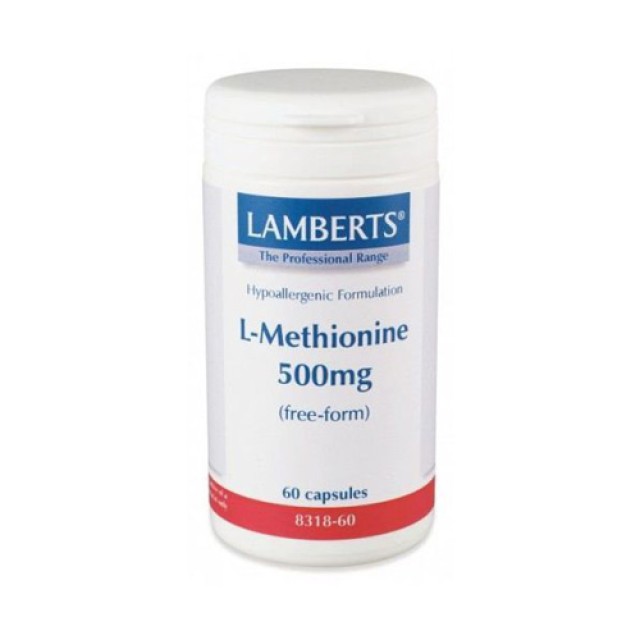 Lamberts L Methionine 500mg 60cap