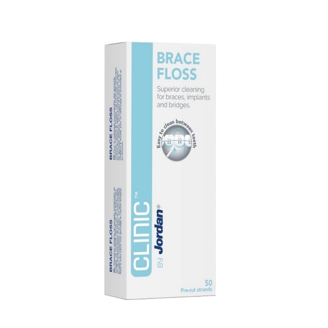 Jordan Clinic Brace Floss 50pcs