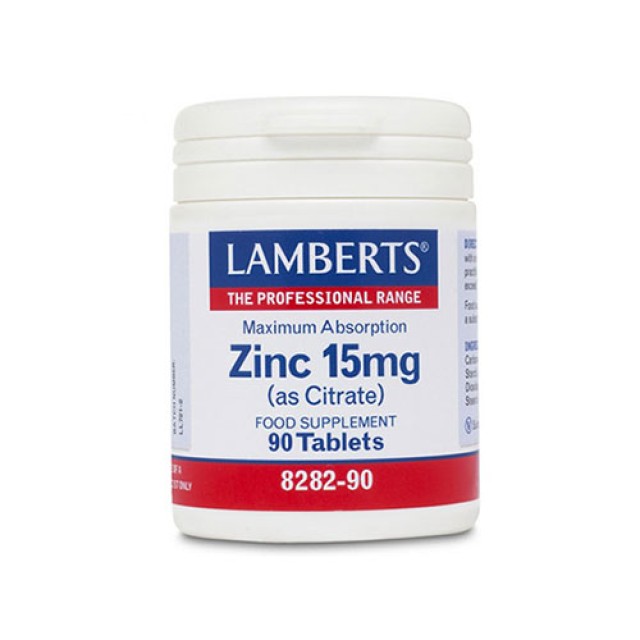 Lamberts Zinc 15Mg Citrate 90Tabs