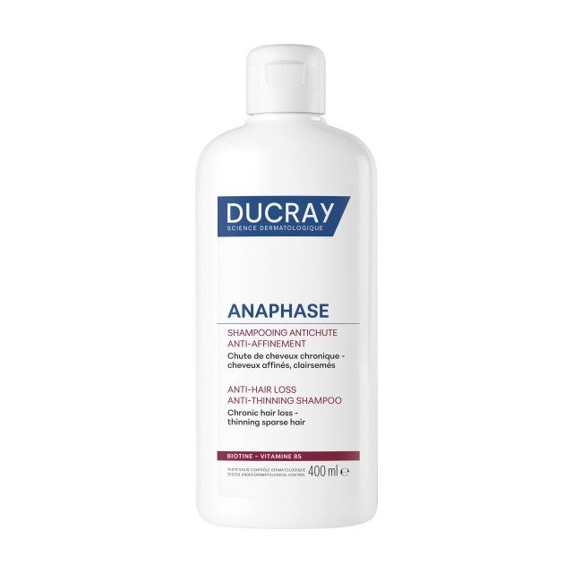 Ducray Anaphase Shampoo 400ml (Σαμπουάν Κατά της Xρόνιας Τριχόπτωσης & της Αραίωσης)