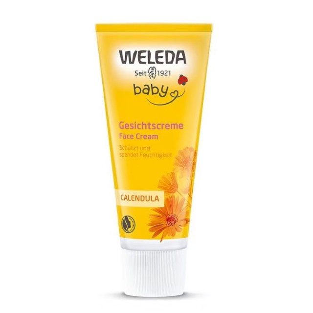 Weleda Κρέμα Προσώπου Καλέντουλα Για Μωρά 50ml