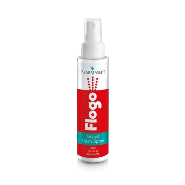 Pharmasept Flogo Instant Calm Spray 100ml (Σπρέι για την Ανακούφιση από Εγκαύματα & Ερεθισμούς) 