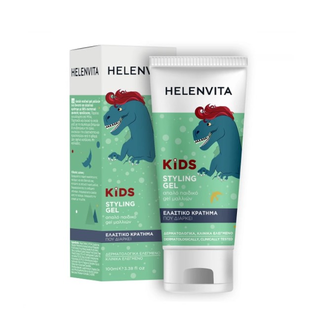 Helenvita Kids Dino Hair Gel 100ml (Παιδικό Τζελ Μαλλιών)