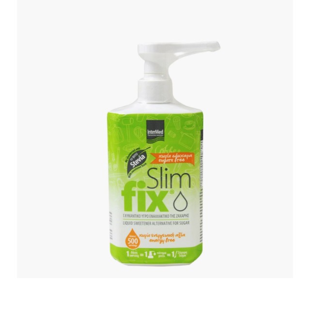 Intermed Slim Fix 500ml (Γλυκαντικό Υγρό με Stevia)