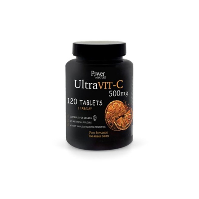 Power Of Nature Sport Series Ultravit-C 500mg 120tabs