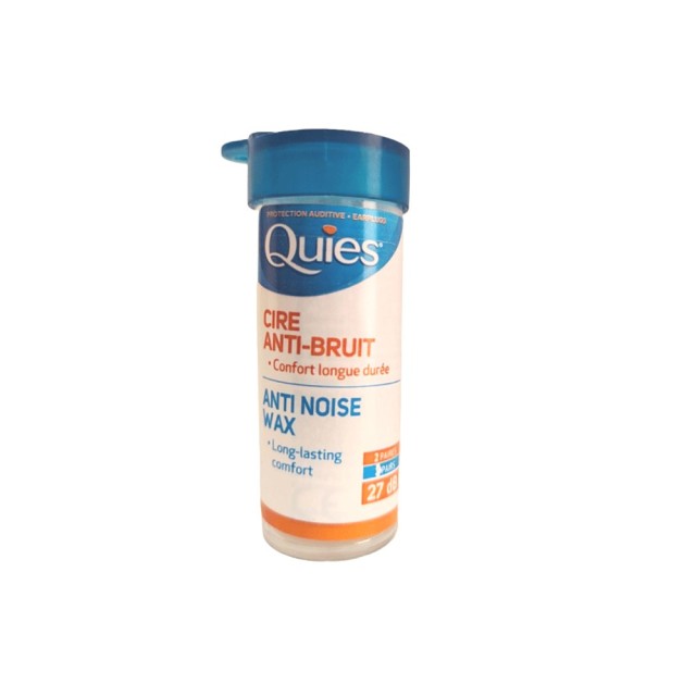 Quies Anti Noise Wax 2 ζευγάρια (Ωτοασπίδες από Φυσικό Κερί)